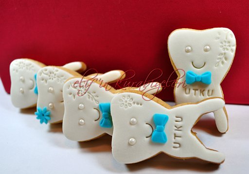 Cookies for the Celebration of First Tooth