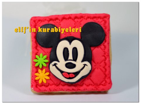 Mickey Mouse Cookie