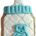 Baby Bottle Shaped Cookies